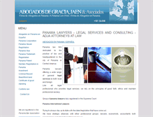 Tablet Screenshot of abogadosenpanamalawyers.com